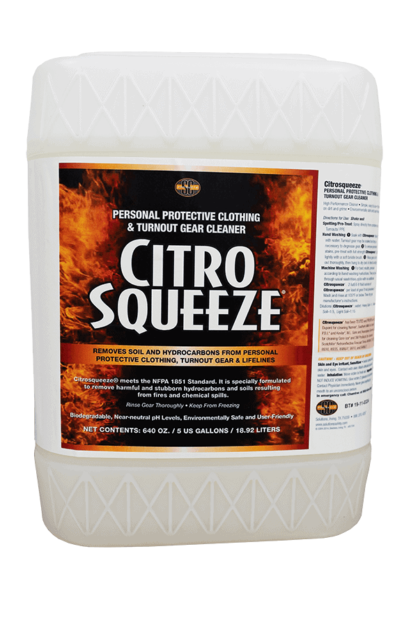 SC Products (Orange) Citro-Squeeze Turnout & PPE Gear Cleaner