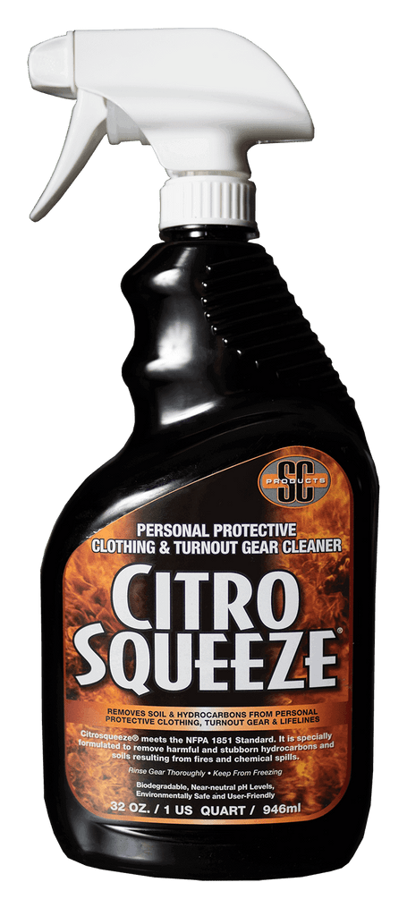 SC Products (Orange) Citro-Squeeze Turnout & PPE Gear Cleaner