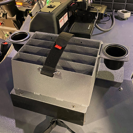 FMI #FMI-51100-D 5 Divider Map Box w/ (2) Cup Holders                    