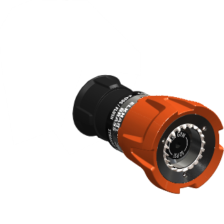 ELKHART 1.5" CHIEF XD MID-RANGE NOZZLE TIP ONLY  (95 GPM @ 100 PSI) W/ SPINNING TEETH & ORANGE BUMPER