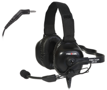 FireCom #UH-54 Wired Push-on/Push-off intercom with listen-only radio
