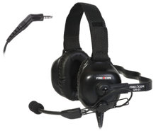 FireCom #UH-51 Under-helmet Wired Headset With full duplex intercome and PTT radio transmit