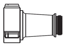 TFT Legacy 2.5" Straight Tip with 1.125" Smooth Inside Bore and 1.5" Outlet