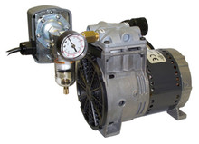 Kussmaul #091-9HP 120V Auto Pump AC HP Air Compressor - Horizontal Mount
