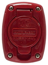Kussmaul #091-55RD Receptacle Cover For 15 & 20 Amp Super Auto Eject - Red
