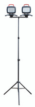 NightSearcher #5836501 Galaxy Pro 6K 6000 Lumen Floodlight w/ Built In ION Battery