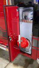 FMI #FMI-30000-STO Single Extinguisher Tilt Out