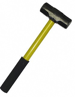 Fire Hooks Unlimited The Hammer-3 - 3 lb. Head with 12" Fiberglass Handle