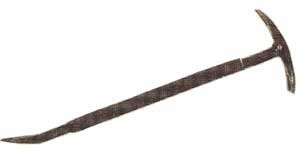 Fire Hooks Unlimited 3' T-Hook Roof / Overhaul Tool