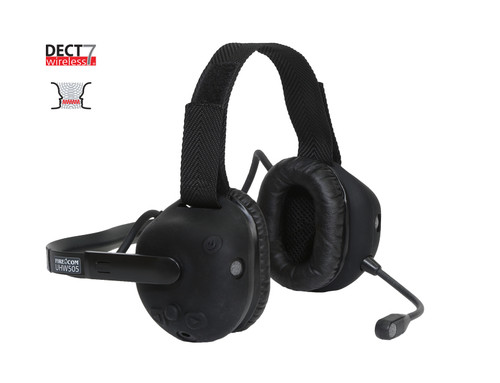 FireCom #UHW505 Radio Transmit Under-Helmet DECT7 Wireless Headset