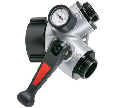 TFT Legacy 2.5" F x (2) 1.5" M Hi Rise Standpipe Gated Wye with Gauge