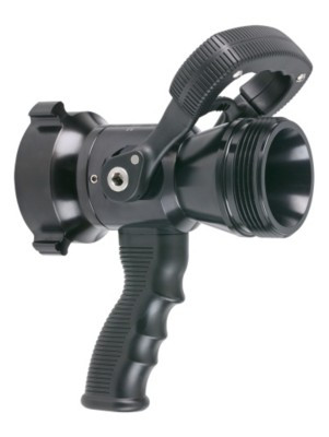 TFT Legacy 2.5" Ball Valve Nozzle with Pistol Grip - 2.5" Outlet with 1-3/8" Waterway