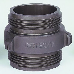 Red Head #36-2.5 DM 2.5" x 2.5" Double Male Rocker Lug Adapter