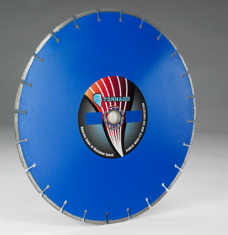 Team Equipment #TD14SC 14" x 1" Tornado Diamond Blade (For Metal Materials)