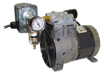 Kussmaul #091-9HP 120V Auto Pump AC HP Air Compressor - Horizontal Mount
