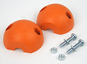 Hannay #9922.0200 HS-35 Ball Stop with Hardware - Single Hose Cord Reel