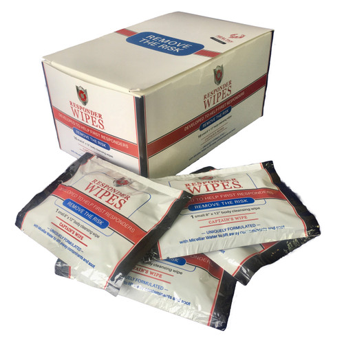 RESPONDER WIPES (16-CT) CAPTAIN'S WIPE 8"x12" - PER CARTON