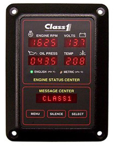 Class 1 #101847 Engine Status Center Monitor