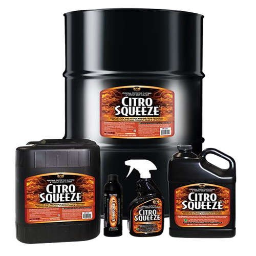 SC Products (Orange) Citro-Squeeze Turnout & PPE Gear Cleaner