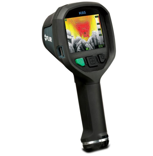 Flir #K65 Thermal Imaging Camera Kit *NFPA* : Includes: Hard Case, Thermal Imaging Camera (TIC), (2) Li-Ion Batteries, Carabiner Strap, Retractable Lanyard, Tabletop Charger w/ Power Supply & USB Cable - Plus Torx Screwdriver