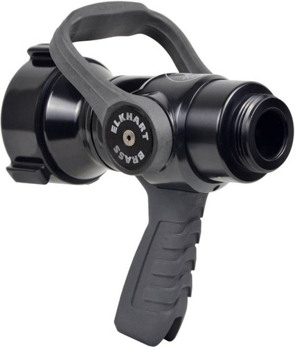 Elkhart #0033XD01 1.5" XD Shutoff w/ 1-3/8" Waterway, 1.5" Outlet - Black Pistol Grip, Black Bale Insert, Less Smooth Bore