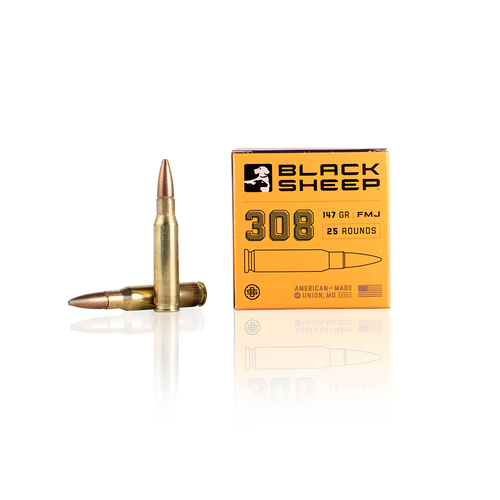 308 - 147 Gr FMJ - 25 Rounds