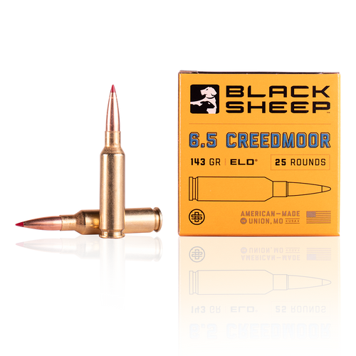 6.5 Creedmoor - 143 Gr ELD - 25 Rounds