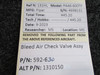 592-630 (Alt: 1310150) Piper PA46-600TP Bleed Air Check Valve Assembly