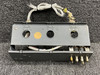 5489121-3 Lear Jet 55 Pilot Side Toggle Switch Panel Assembly