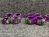 W901 Series Wiggins Fuel Tube Clamp Set (Minus Internal Sleeves)