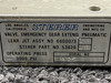 53620-6C (Alt: 6600078-6) Sterer Emergency Gear Extension Valve Assembly