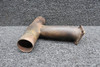 Beechcraft Parts 96-950002-7 Beech 95-B55 Exhaust Stack Cylinder #4 Center LH 