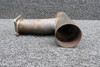 Cessna Aircraft Parts 0850600-43 Cessna 310I Exhaust Riser Center LH with Probe Hole (No Mount Hole) 