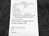 112-210-101 Wood Electric Toggle Circuit Breaker (Amps: 10)
