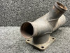 1250860-105 (Use:1250860-122) Cont TSIO-520-H4B Exhaust Stack Inlet w Probe Hole