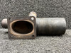 1250860-105 (Use:1250860-122) Cont TSIO-520-H4B Exhaust Stack Inlet w Probe Hole