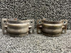 1250860-29 Continental TSIO-520-H4B Exhaust Clamp Assembly