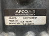 54-036 (Alt: 46334-000) Apco Air Conditioning Compressor Assy (Corroded)