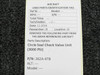 Circle Seal 262A-4TB Circle Seal Check Valve Unit (3000 PSI) 