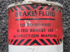 Beechcraft Parts 35-815180-8 Beechcraft A36 Hydraulic Brake Fluid Reservoir (Dented) 