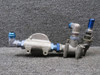 Fluid Regulators  H674-02A-2 Fluid Regulators De-Ice Shuttle Valve with Filter Assembly 