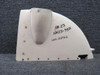 Piper Aircraft Parts 18701-000 Piper Fin Top Skin Assembly with Rotating Beacon Cutout (White) 