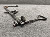 1260456-2, 0411564 Cessna 210J Rudder Pedal Bar Assembly RH with Arms
