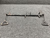 1260456-2, 0411564 Cessna 210J Rudder Pedal Bar Assembly RH with Arms