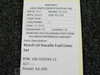100-920034-11 Beech KA-200 LH Nacelle Fuel Lines Set