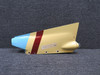 99868-000 Piper PA28-151 Rudder Tip Assembly with Tail Light (Colored)