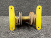 16079-000 Piper PA23-250 Rudder Hinge Assembly Lower w Pulleys
