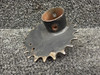 62789-002 Piper PA28-180 Flap Torque Tube Sprocket (4 Holes)