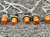 B198-1, B198-2 Robinson R22 Dialco Instrument Console Lights (Set of 12)