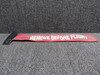 Cessna 195B Remove Before Flight Pitot Tube Cover (Fabric Dirty)